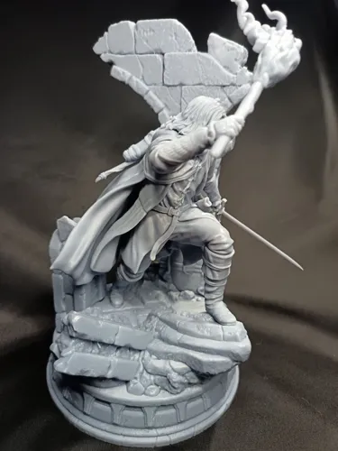 3D фигурка Арагорна (Aragorn) в образе Следопыта из Властелина Колец, ручная покраска