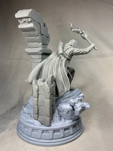 3D фигурка Арагорна (Aragorn) в образе Следопыта из Властелина Колец, ручная покраска