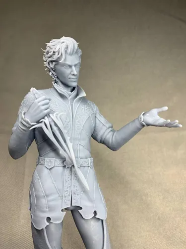 3D фигурка вампира Астариона (Astarion) из Baldur's Gate 3, ручная покраска миниатюры