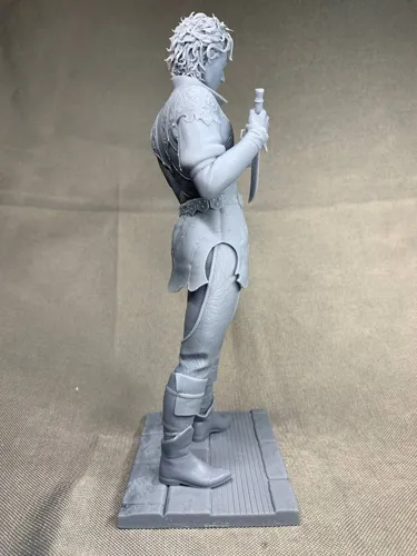 3D фигурка вампира Астариона (Astarion) из Baldur's Gate 3, ручная покраска миниатюры