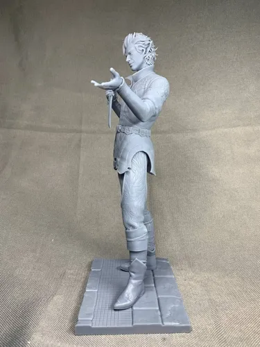 3D фигурка вампира Астариона (Astarion) из Baldur's Gate 3, ручная покраска миниатюры