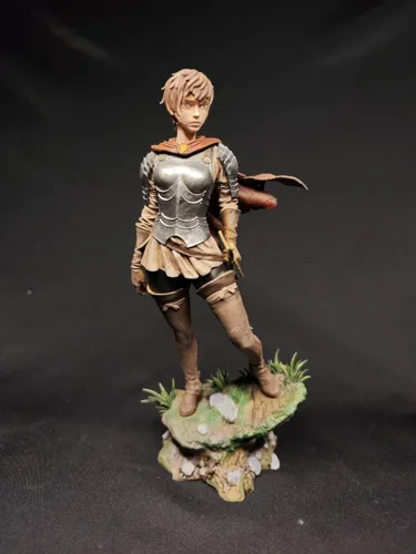 3D статуэтка Каски (Casca) из аниме Берсерк (Berserk), напечатанная на 3D принтере и покрашенная