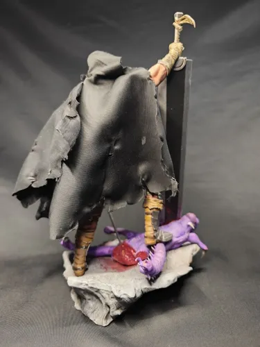 Детализированная 3D фигурка Гатса (Guts) из аниме Берсерк (Berserk), профессиональная ручная покраска