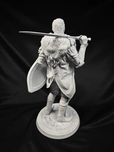 3D фигурка храмовника Каллена Резерфорда (Cullen Rutherford) из Dragon Age, ручная роспись