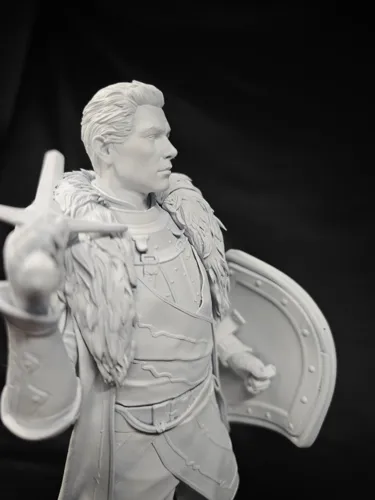 3D фигурка храмовника Каллена Резерфорда (Cullen Rutherford) из Dragon Age, ручная роспись