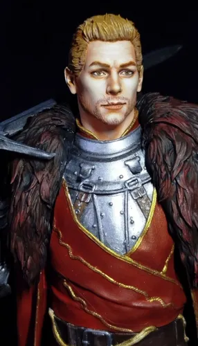 3D фигурка храмовника Каллена Резерфорда (Cullen Rutherford) из Dragon Age, ручная роспись