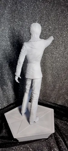 Кастомная 3D фигурка Дэвида Боуи (David Bowie) в образе Зигги Стардаста, ручная покраска