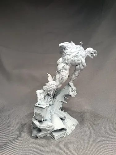 Динамичная 3D диорама с Веномом (Venom) из Marvel, фотополимерная печать и сложная покраска