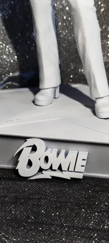 Кастомная 3D фигурка Дэвида Боуи (David Bowie) в образе Зигги Стардаста, ручная покраска