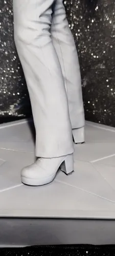 Кастомная 3D фигурка Дэвида Боуи (David Bowie) в образе Зигги Стардаста, ручная покраска