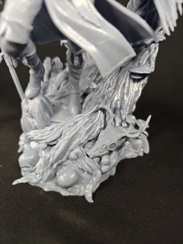 Детализированная 3D фигурка Йеннифер (Yennefer) из игры Ведьмак (The Witcher), ручная работа