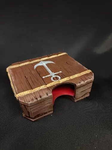 Миниатюра Кракена для настольной игры "Feed the Kraken" (Кто накормит Кракена?), ручная покраска