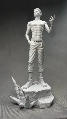 3D фигурка Рёмэна Сукуны (Ryomen Sukuna) из аниме Магическая битва, ручная покраска