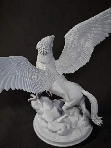 3D фигурка Грифона из вселенной Гарри Поттера (Harry Potter), детализированная ручная покраска