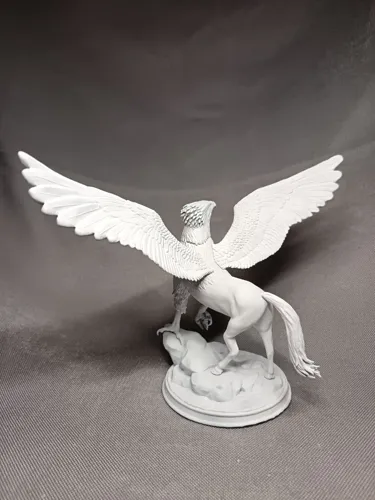 3D статуэтка паладина-дренея Ирель (Yrel) из World of Warcraft, ручная покраска доспехов