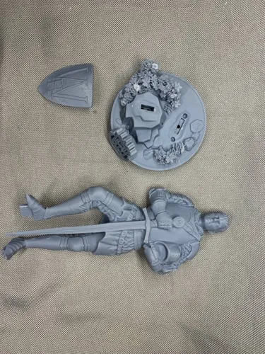 3D фигурка Индржиха (Henry of Skalitz) из игры Kingdom Come: Deliverance, ручная роспись доспехов