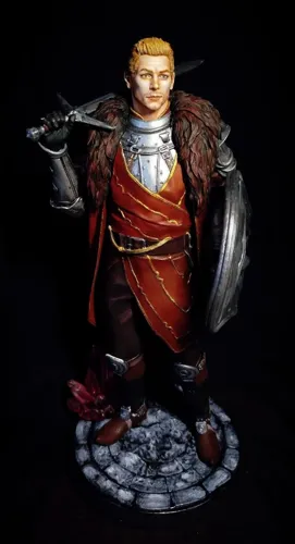 3D фигурка храмовника Каллена Резерфорда (Cullen Rutherford) из Dragon Age, ручная роспись