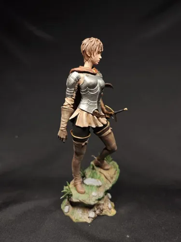 3D статуэтка Каски (Casca) из аниме Берсерк (Berserk), напечатанная на 3D принтере и покрашенная