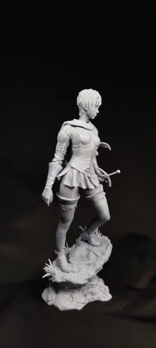 3D статуэтка Каски (Casca) из аниме Берсерк (Berserk), напечатанная на 3D принтере и покрашенная