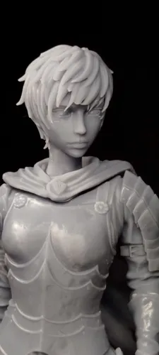 3D статуэтка Каски (Casca) из аниме Берсерк (Berserk), напечатанная на 3D принтере и покрашенная
