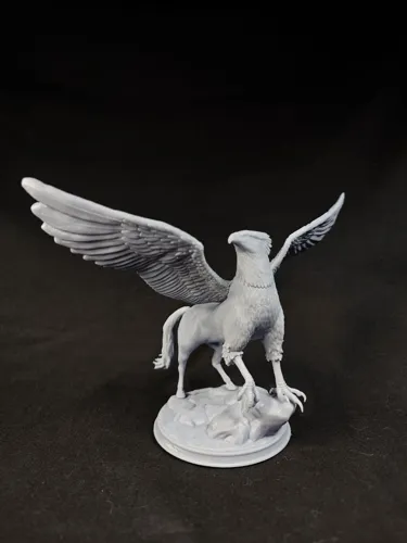 3D фигурка Грифона из вселенной Гарри Поттера (Harry Potter), детализированная ручная покраска