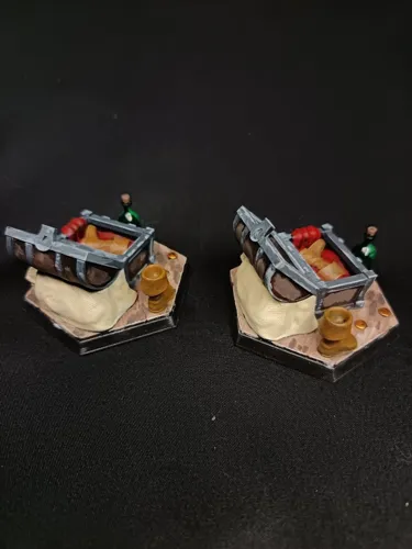 Миниатюра Кракена для настольной игры "Feed the Kraken" (Кто накормит Кракена?), ручная покраска