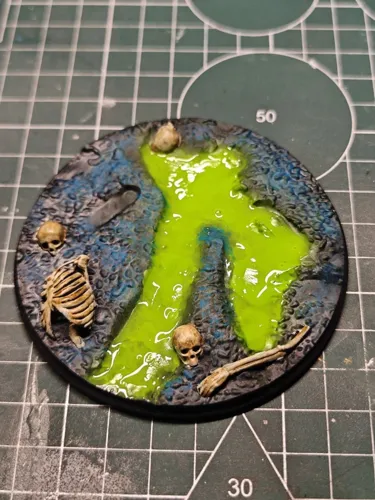 Детализированная 3D фигурка Лича (Lich) из Герои Меча и Магии 5 (HOMM5), фотополимерная печать