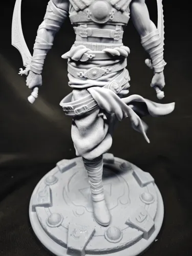 3D статуэтка Принца Персии (Prince of Persia: Warrior Within), ручная покраска и грунтовка