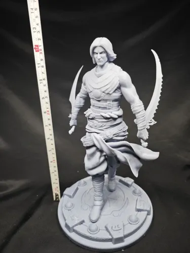 3D статуэтка Принца Персии (Prince of Persia: Warrior Within), ручная покраска и грунтовка