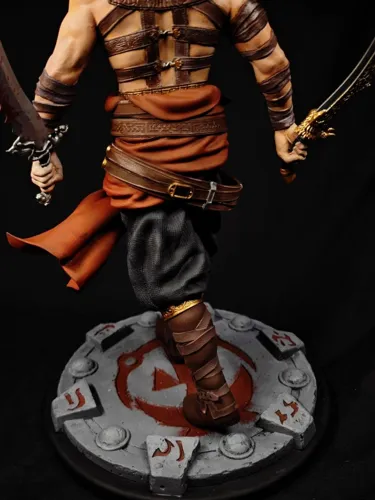 3D статуэтка Принца Персии (Prince of Persia: Warrior Within), ручная покраска и грунтовка