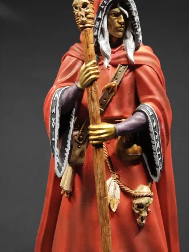 3D статуэтка мага Рейстлина Маджере (Raistlin Majere) из Саги о Копье (Dragonlance), ручная работа