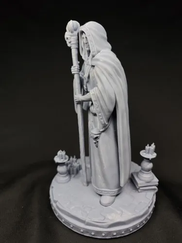 3D статуэтка мага Рейстлина Маджере (Raistlin Majere) из Саги о Копье (Dragonlance), ручная работа