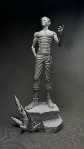 3D фигурка Рёмэна Сукуны (Ryomen Sukuna) из аниме Магическая битва, ручная покраска