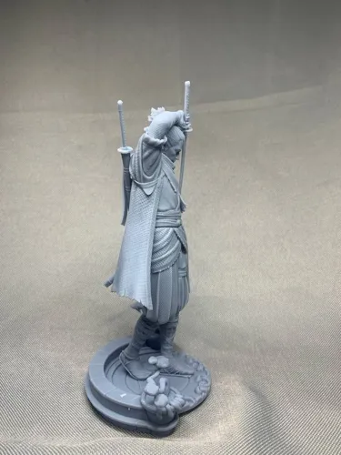 3D фигурка Секиро (Волка) из Sekiro: Shadows Die Twice с протезом, ручная покраска