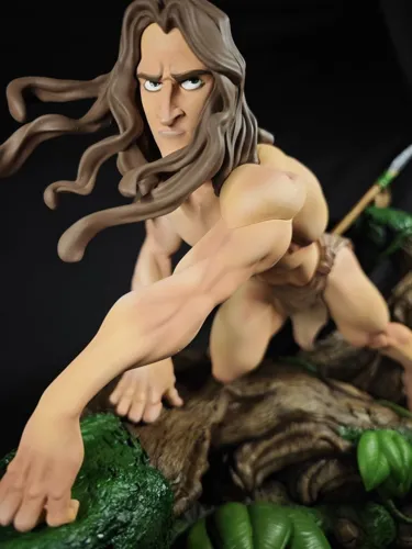 3D фигурка Тарзана (Tarzan) из мультфильма Disney, напечатанная и покрашенная вручную