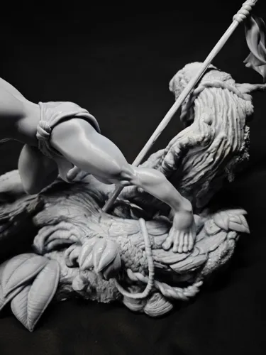 3D фигурка Тарзана (Tarzan) из мультфильма Disney, напечатанная и покрашенная вручную