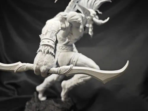 3D фигурка Вол'джина (Vol'jin) из World of Warcraft (WoW), детализированная ручная покраска