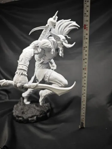 3D фигурка Вол'джина (Vol'jin) из World of Warcraft (WoW), детализированная ручная покраска