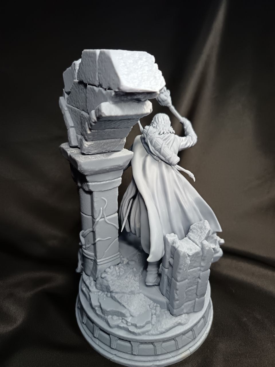 3D фигурка Арагорна (Aragorn) в образе Следопыта из Властелина Колец, ручная покраска