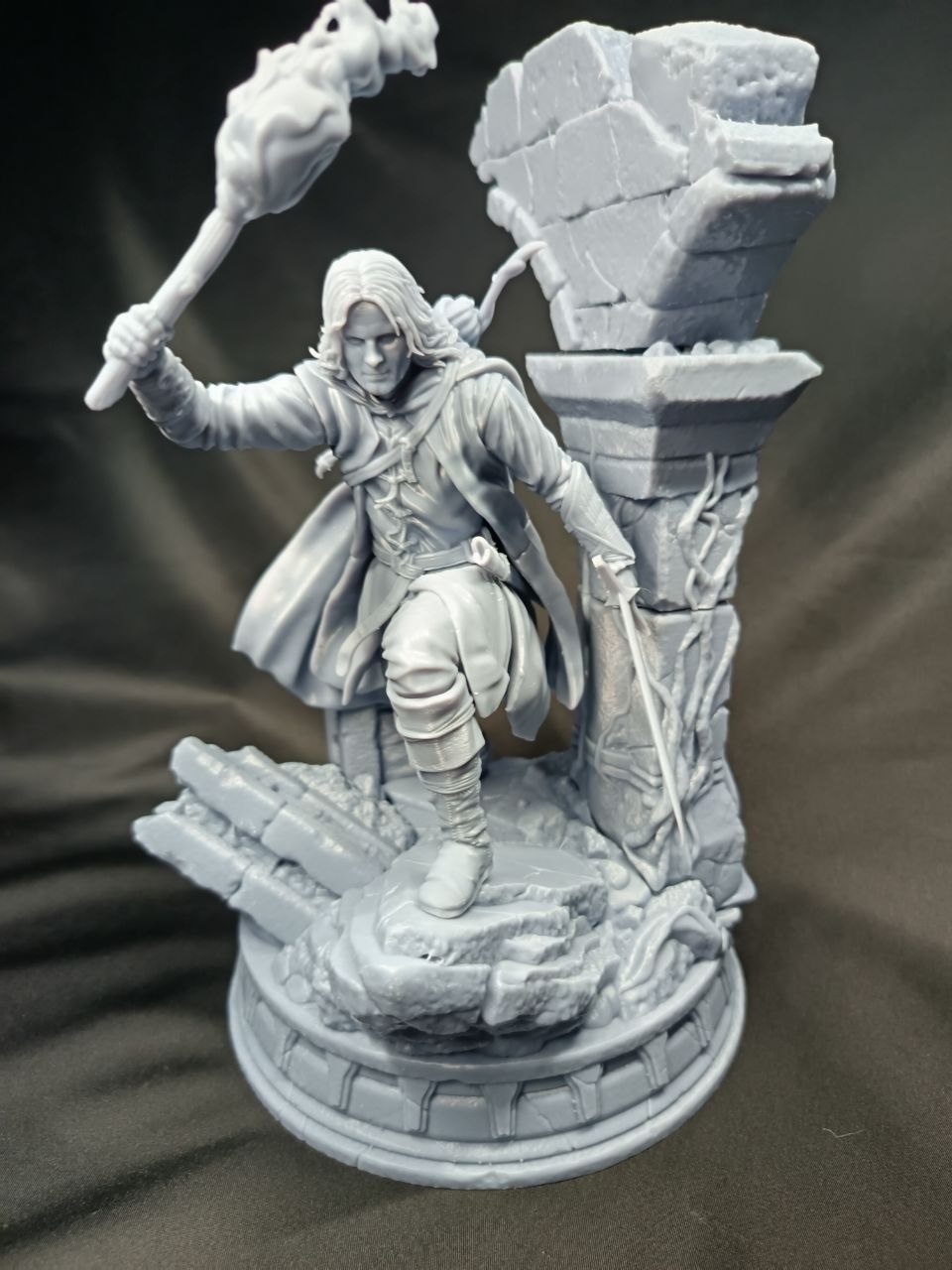 3D фигурка Арагорна (Aragorn) в образе Следопыта из Властелина Колец, ручная покраска