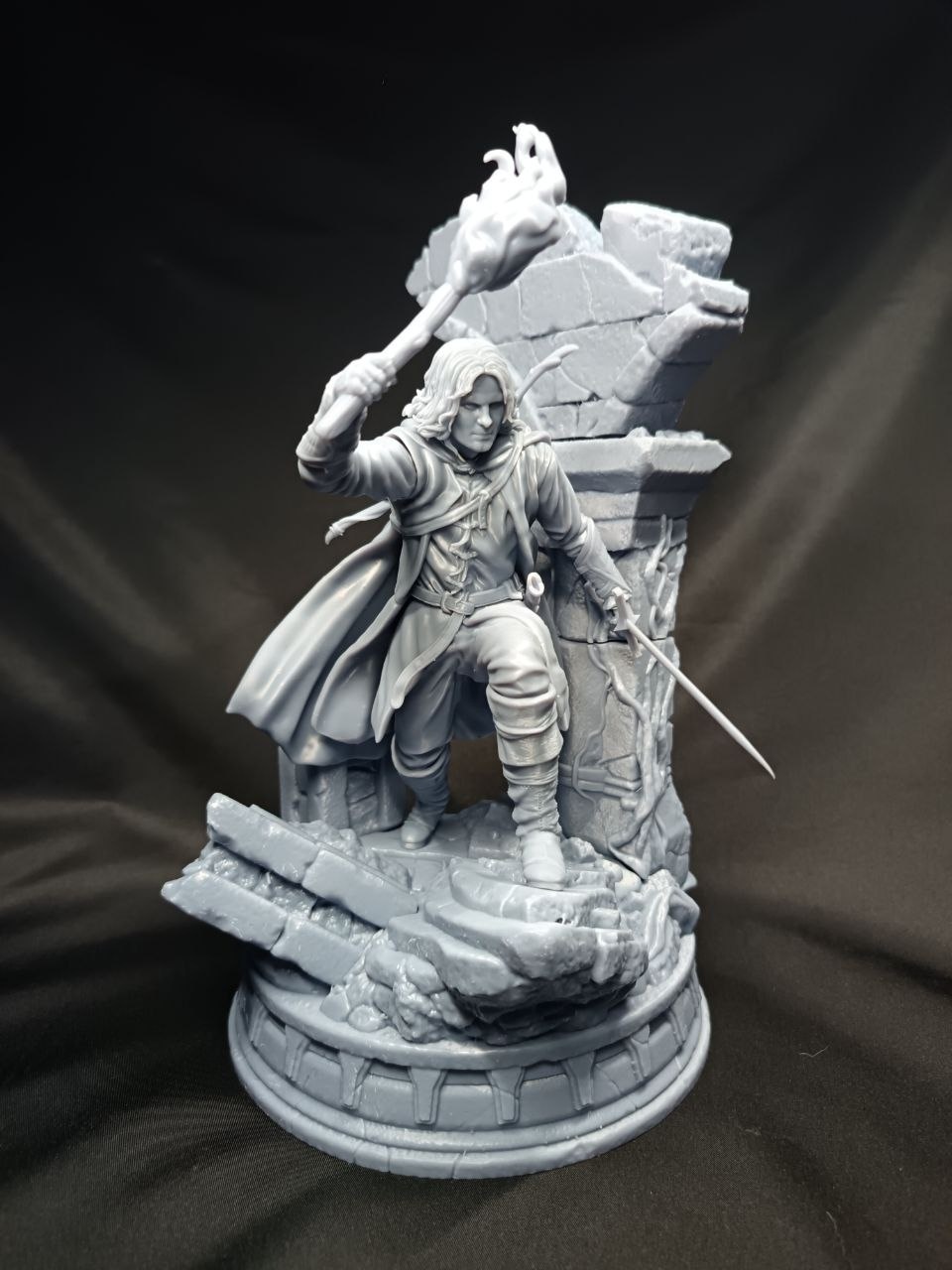 3D фигурка Арагорна (Aragorn) в образе Следопыта из Властелина Колец, ручная покраска