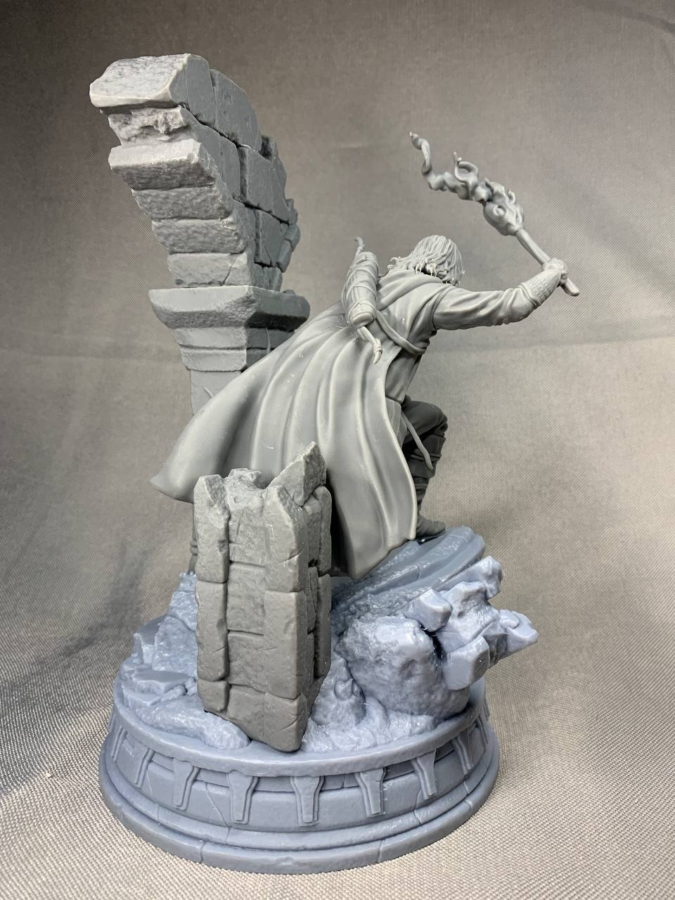 3D фигурка Арагорна (Aragorn) в образе Следопыта из Властелина Колец, ручная покраска