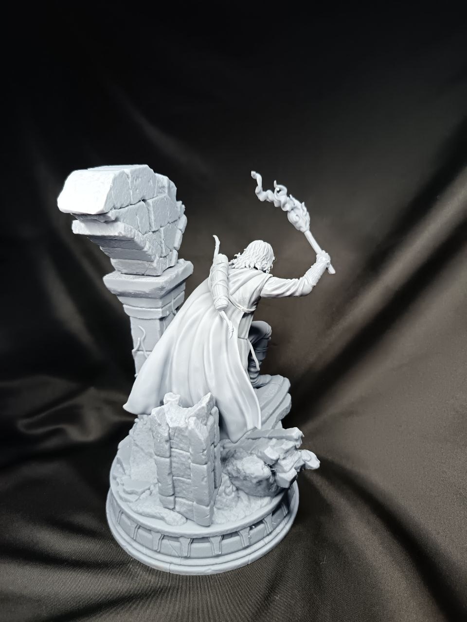 3D фигурка Арагорна (Aragorn) в образе Следопыта из Властелина Колец, ручная покраска