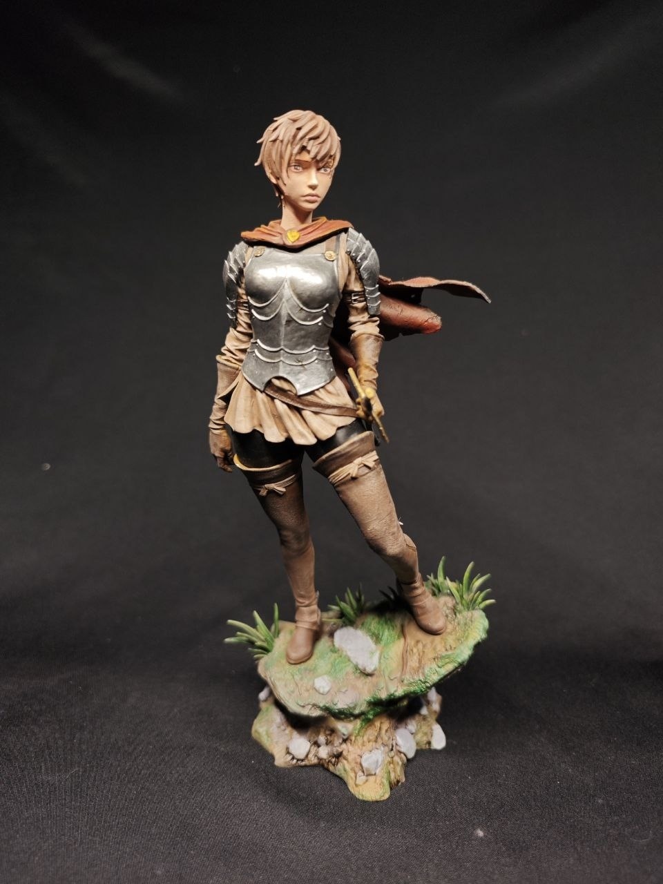 3D статуэтка Каски (Casca) из аниме Берсерк (Berserk), напечатанная на 3D принтере и покрашенная