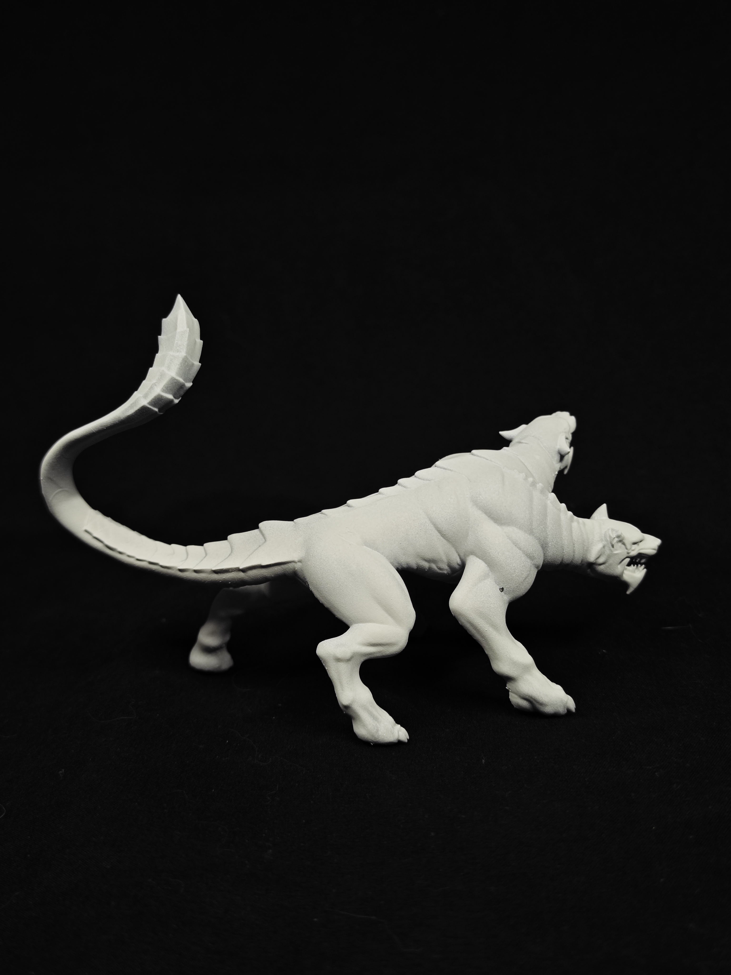 3D фигурка Трехголового Цербера (Cerberus) из Герои Меча и Магии 5 (HOMM5), профессиональная покраска