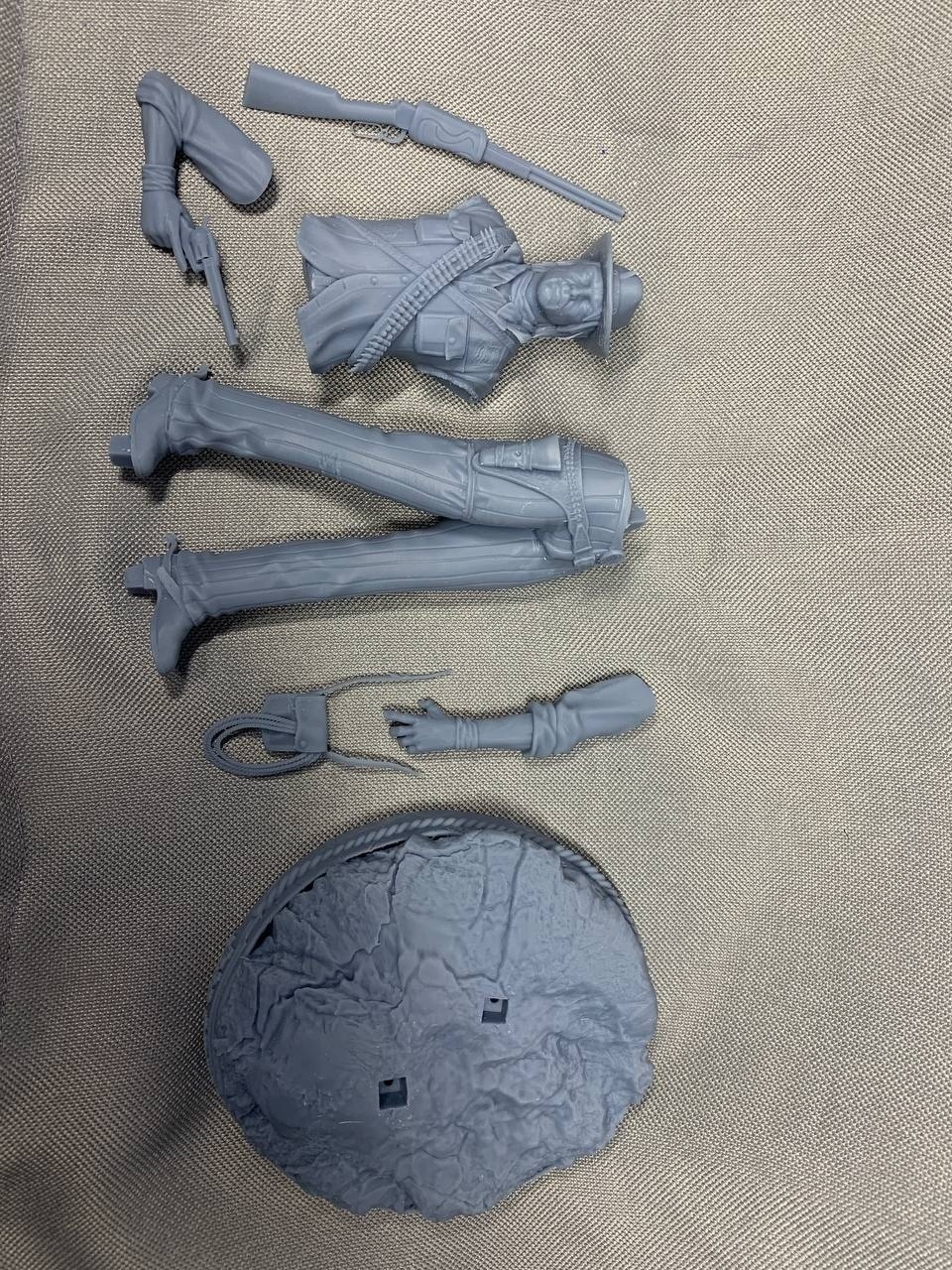 Коллекционная 3D фигурка Джона Марстона (John Marston) из игры RDR2, ручная роспись