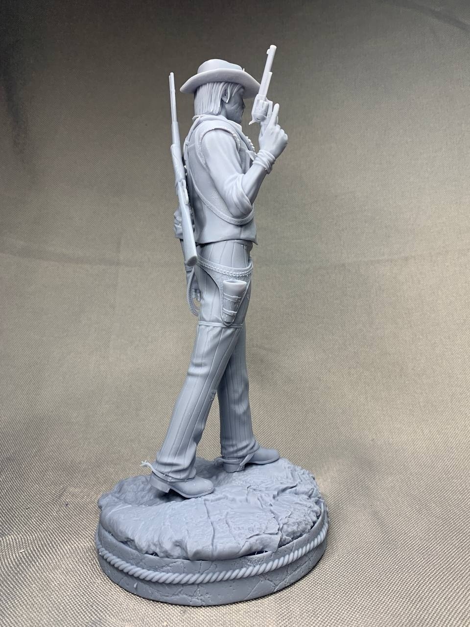 Коллекционная 3D фигурка Джона Марстона (John Marston) из игры RDR2, ручная роспись