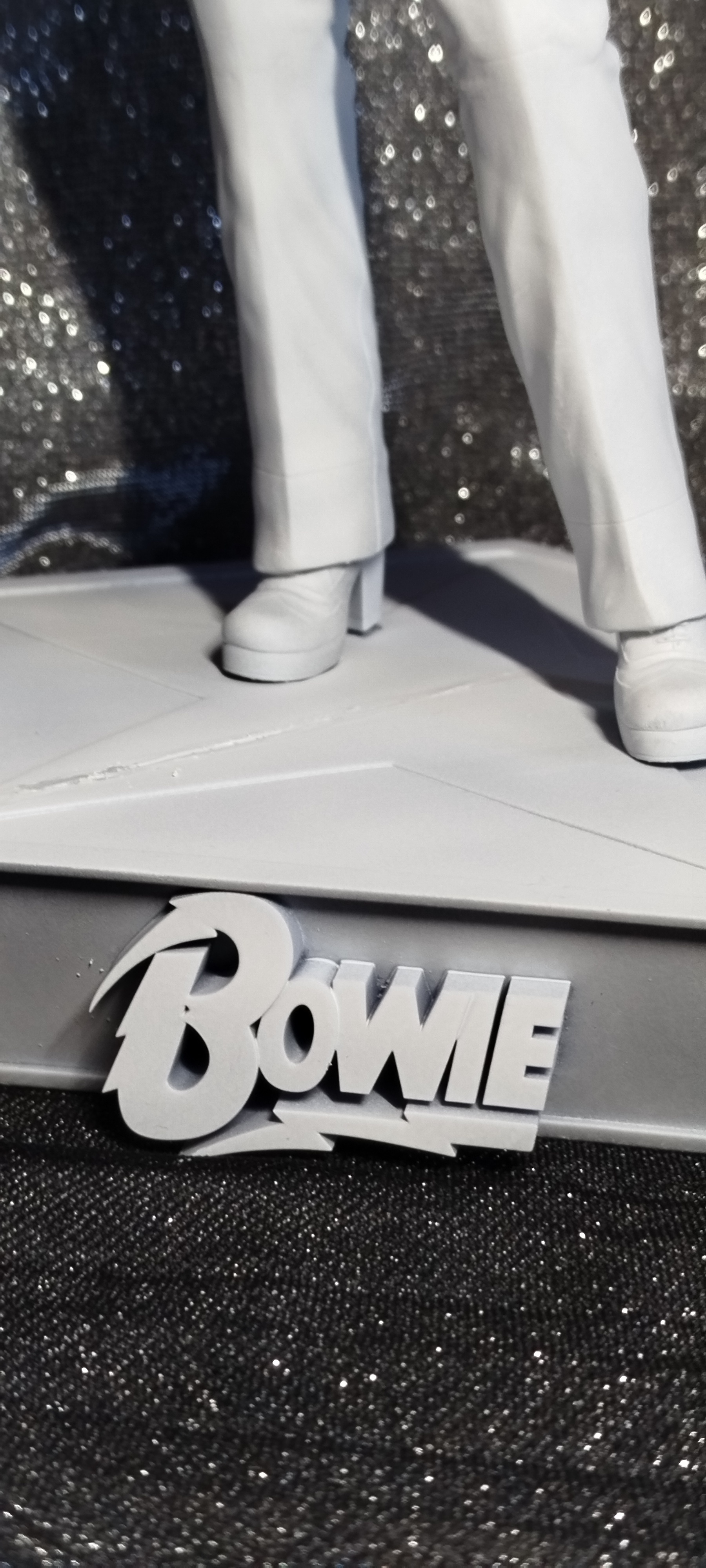 Кастомная 3D фигурка Дэвида Боуи (David Bowie) в образе Зигги Стардаста, ручная покраска