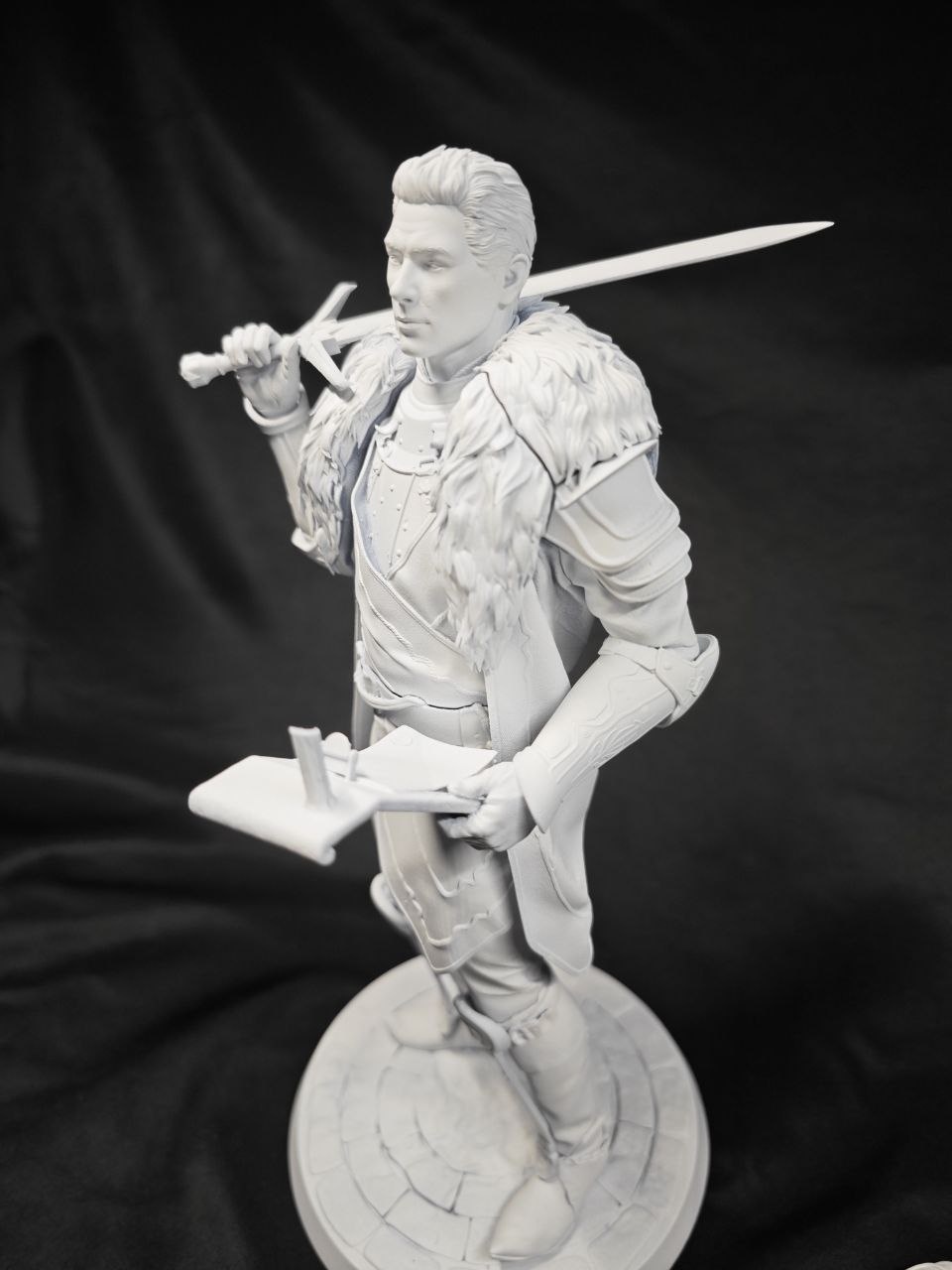 3D фигурка храмовника Каллена Резерфорда (Cullen Rutherford) из Dragon Age, ручная роспись