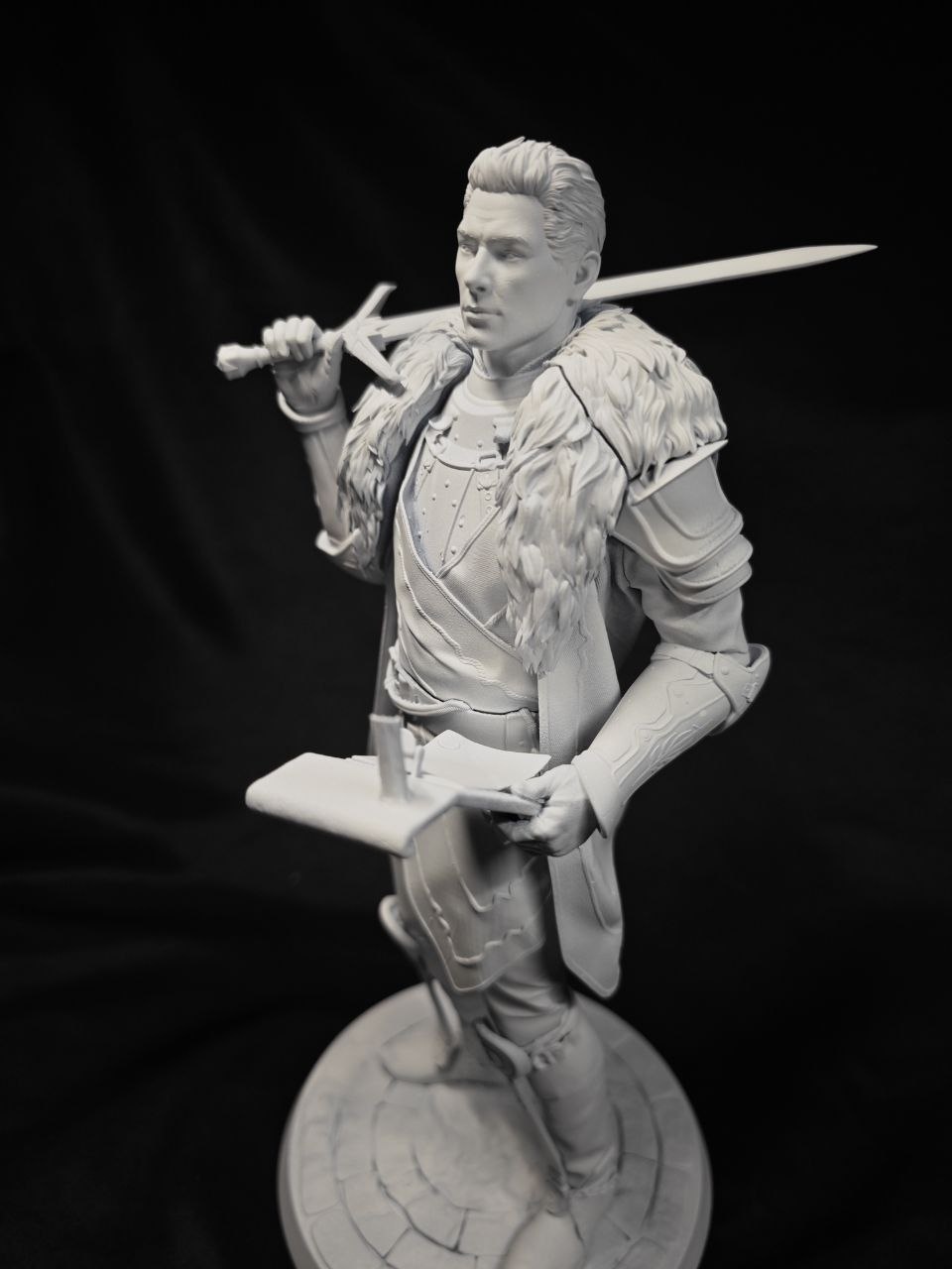 3D фигурка храмовника Каллена Резерфорда (Cullen Rutherford) из Dragon Age, ручная роспись